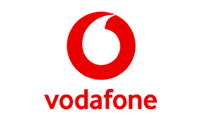 Logo de la operadora Vodafone