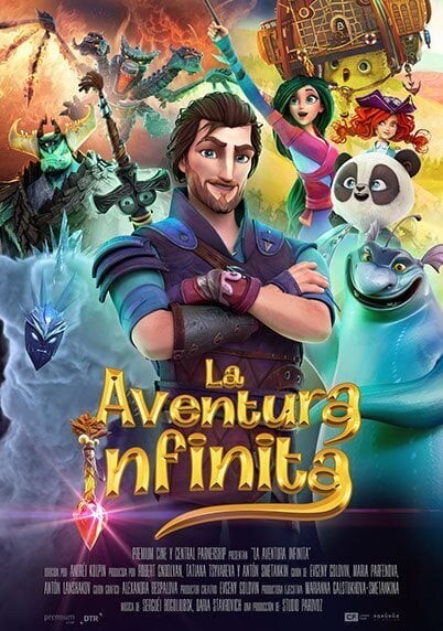 Cartel de la película La aventura infinita