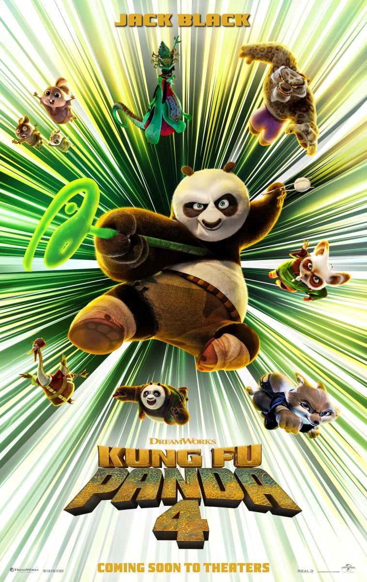 Cartel de la película Kung Fu Panda 4